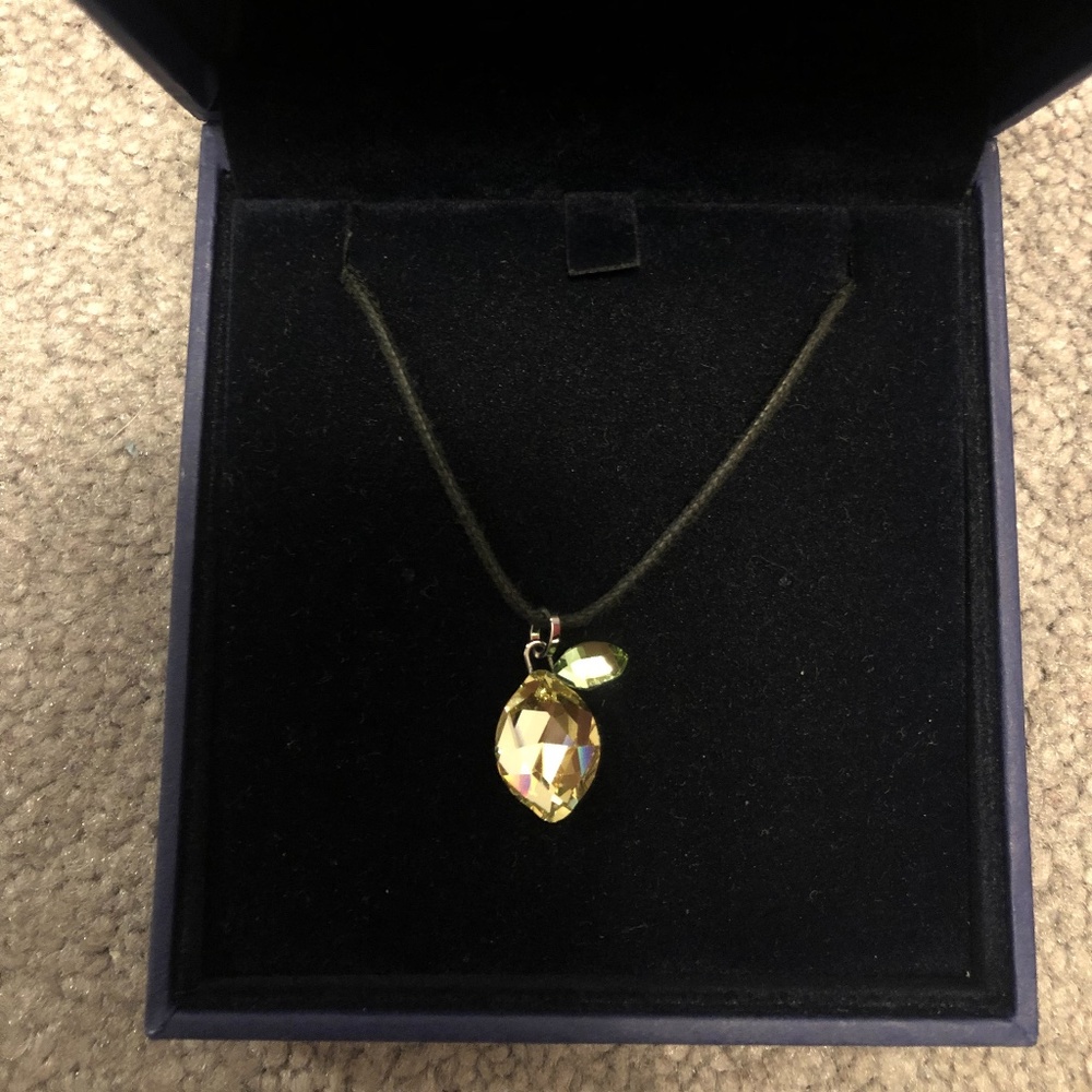 Swarovski Pear Necklace